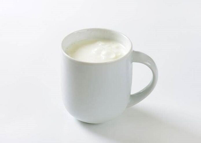 Tasse Joghurt zum Abnehmen